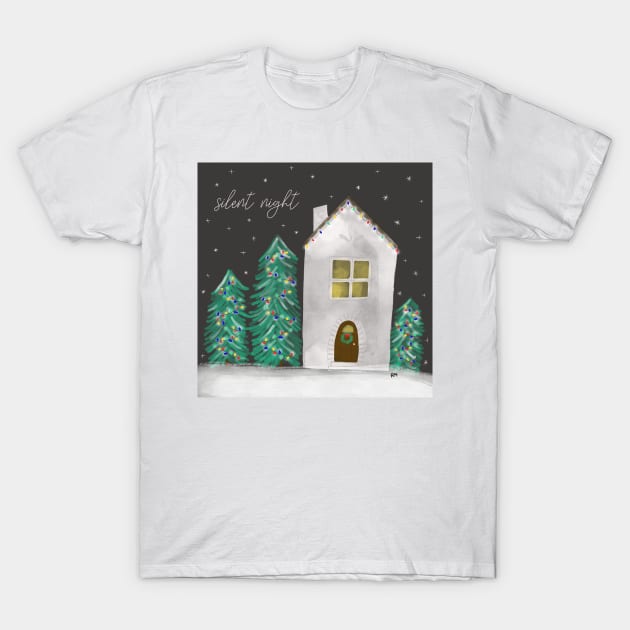 Silent Night T-Shirt by RuthMCreative